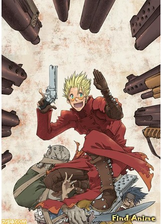 аниме Trigun: Badlands Rumble (Триган -Переполох в Пустошах-: Gekijouban Trigun: Badlands Rumble) 01.05.12