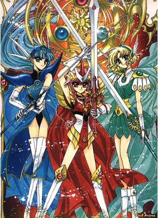 аниме Рыцари магии (Magic Knight Rayearth: Mahou Kishi Rayearth) 30.05.12