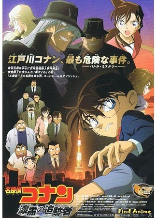 аниме Детектив Конан (фильм 13): Охота на ворона (Detective Conan: Movie 13: 名探偵コナン　漆黒の追跡者（チェイサー）) 08.02.14