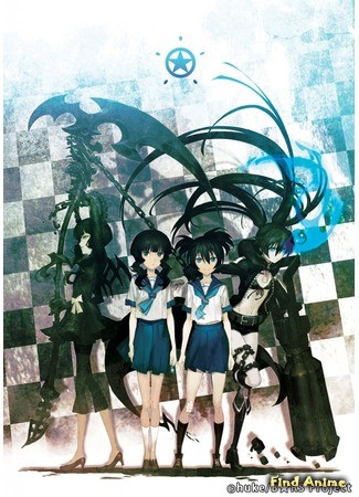 аниме Стрелок с Чёрной Скалы OVA (Black Rock Shooter OVA: Black Rock Shooter) 08.06.14