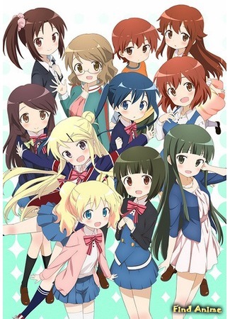 аниме Привет!! Золотая мозаика (Hello!! KINMOZA!: Hello!! Kiniro Mosaic) 29.12.14