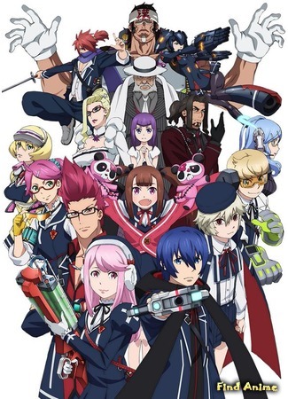 аниме Небесный стрелок (Gunslinger Stratos: The Animation) 25.03.15