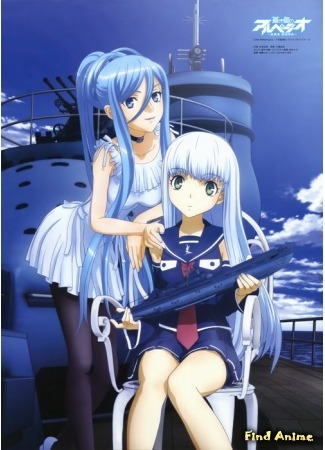 аниме Симфония морской стали (Arpeggio of Blue Steel: Aoki Hagane no Arpeggio: Ars Nova) 06.12.15