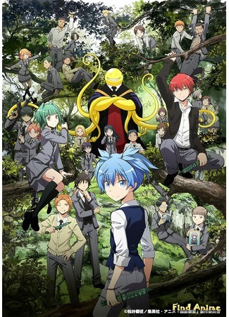 аниме Класс убийц 2 (Assassination Classroom 2: Ansatsu Kyoushitsu 2) 14.12.15