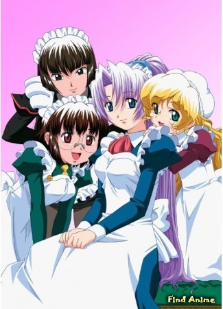 аниме Hanaukyo Maids [TV-1] (Горничные Ханаукё [ТВ-1]: Hanaukyou Maid Tai) 02.03.16