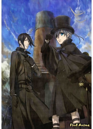 аниме Темный дворецкий: Книга Атлантики (Black Butler: Book of the Atlantic: Kuroshitsuji Movie: Book of the Atlantic) 08.08.16