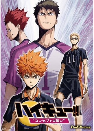 аниме Волейбол! [Фильм] (Haikyuu!! Movie: Gekijouban Haikyuu!!) 19.06.17