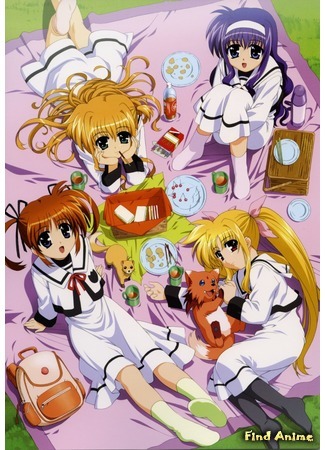 аниме Magical Girl Lyrical Nanoha (Лиричная волшебница Наноха: Mahou Shoujo Lyrical Nanoha) 15.07.17