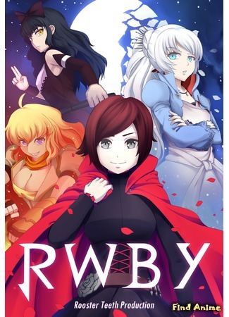 аниме Красный, Белый, Черный, Желтый: Том 5 (RWBY 5 season: RWBY: Volume 5) 21.07.17