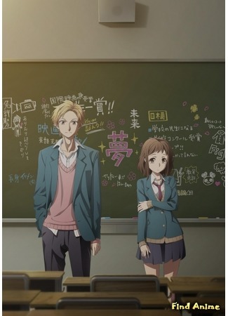 аниме Нашу любовь всегда разделяли 10 сантиметров (Our love has always been 10 centimeters apart.: Itsudatte Bokura no Koi wa 10 Centi Datta.) 08.10.17