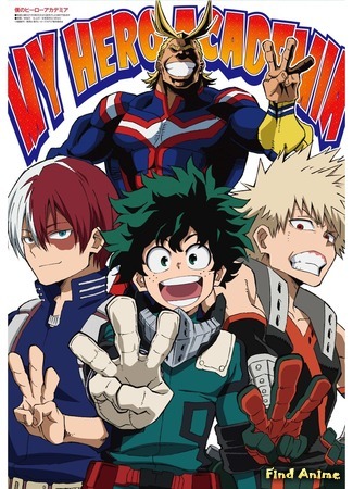 аниме Моя геройская академия (My Hero Academia 3: Boku no Hero Academia 3) 06.04.18