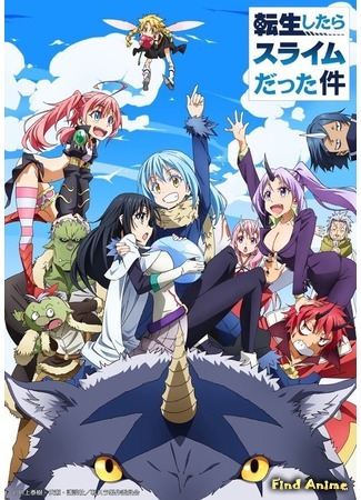 аниме О моём перерождении в слизь (That Time I Got Reincarnated as a Slime: Tensei Shitara Slime Datta Ken) 26.08.18