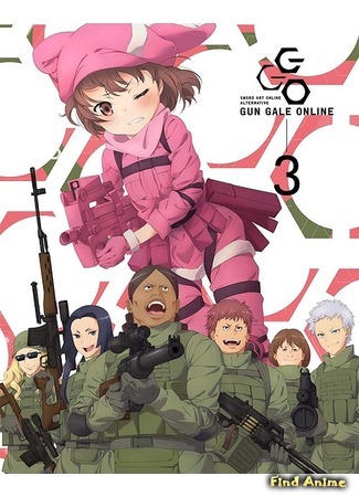 аниме Мастера Меча Онлайн: Альтернативная «Призрачная пуля» (Sword Art Online Alternative: Gun Gale Online) 29.08.18