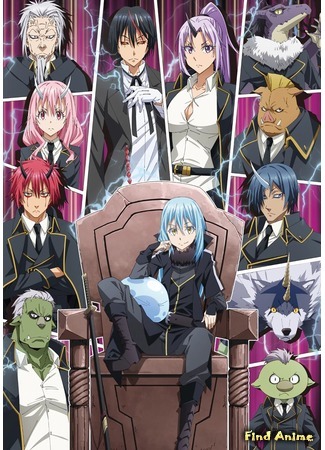 аниме О моём перерождении в слизь. (That Time I Got Reincarnated as a Slime 2: Tensei shitara Slime Datta Ken 2) 03.07.20