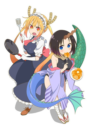 аниме Дракон-горничная Кобаяси-сан 2 (Miss Kobayashi&#39;s Dragon Maid S: Kobayashi-san Chi no Maid Dragon S) 27.05.21