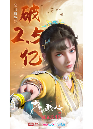 аниме Ювенильная песня Часть 2 (Great Journey of Teenagers 2nd Season Part 2: Shaonian Ge Xing: Feng Hua Xue Yue Pian Part 2) 20.02.22