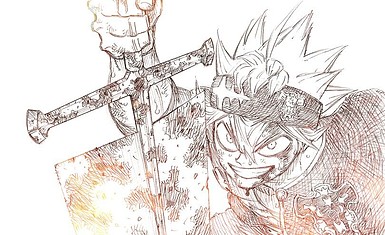 Проморолик манги Black Clover - в честь скорой премьеры фильма Black Clover: Mahou Mikado no Ken