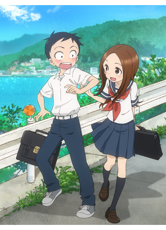 аниме Teasing Master Takagi-san (Розыгрыши Такаги-сан: Karakai Jouzu no Takagi-san) 16.02.23