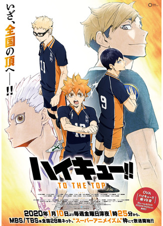 аниме Волейбол!!! К вершине (Haikyuu!!: To the Top: Haikyuu!! To the Top) 24.08.24